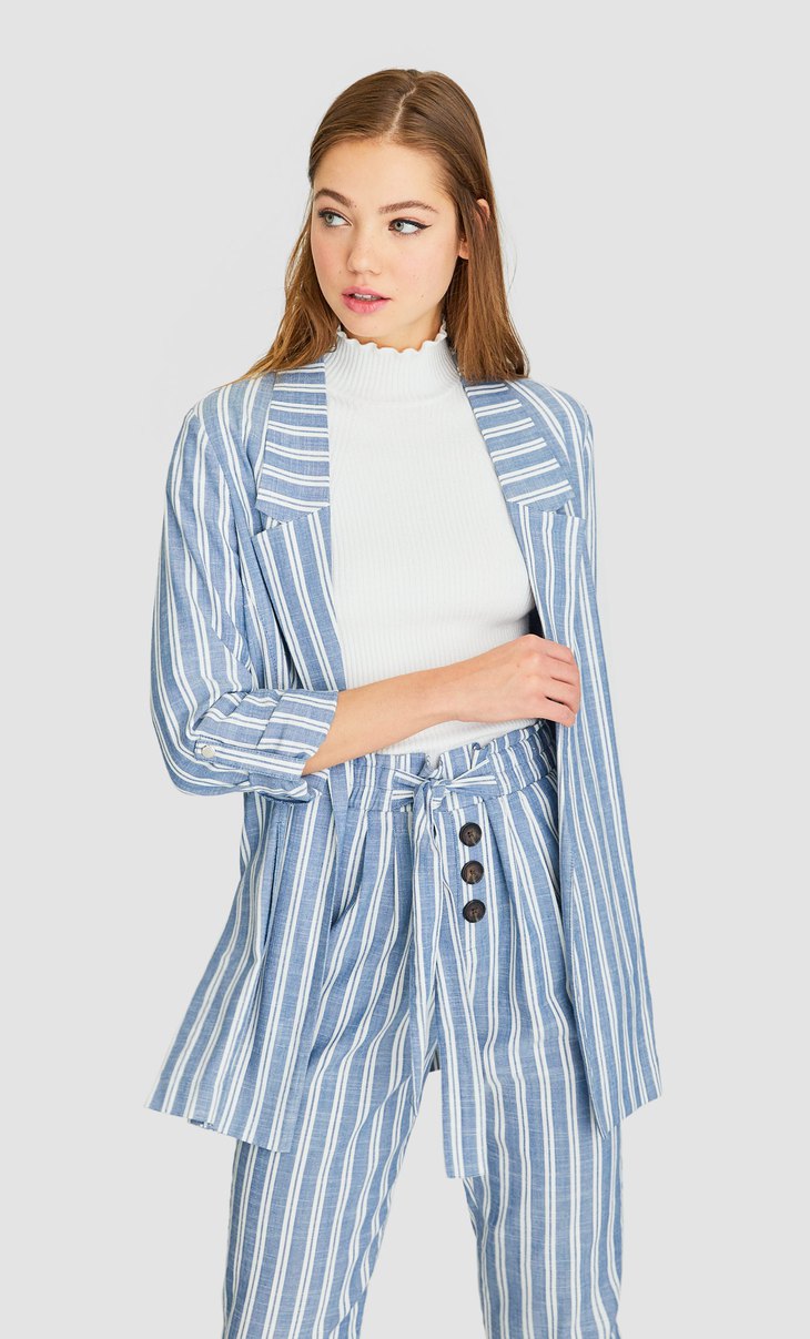 Veste blazer femme stradivarius Veste blazer femme stradivarius